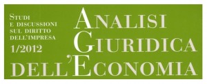 Analisi giuridica dell'economia 1/2012