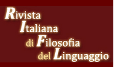 Rivista Italiana di Filosofia del Linguaggio